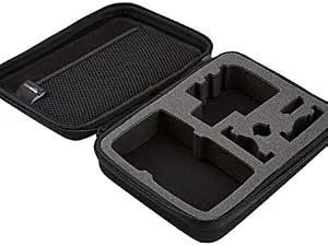 Amazon Basics Small Carrying Case for GoPro And Accessories - 9 x 7 x 2.5 Inches Black Small Case Only - product information 3