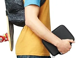 Amazon Basics Small Carrying Case for GoPro And Accessories - 9 x 7 x 2.5 Inches Black Small Case Only - product information 4