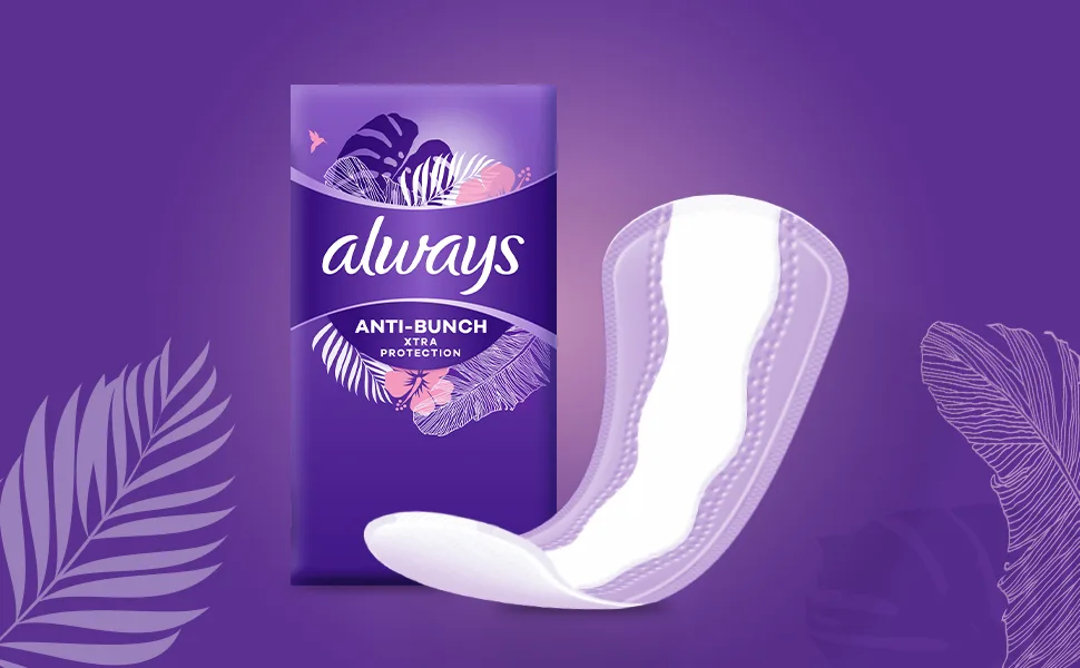 Always Anti-Bunch Xtra Protection Daily Liners Long Unscented Anti Bunch Helps You Feel Comfortable 108 Count Without Wings - Always Anti Bunch
