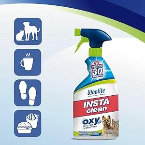 Bissell Woolite INSTAclean Permanent Pet Stain Remover (2 pack) - Pet stain remover; carpet cleaner; upholstery cleaner; fabric cleaner; rug cleaner; stain cleaner; r