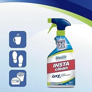 Bissell Woolite INSTAclean Permanent Pet Stain Remover (2 pack) - Pet stain remover; carpet cleaner; upholstery cleaner; fabric cleaner; rug cleaner; stain cleaner; r