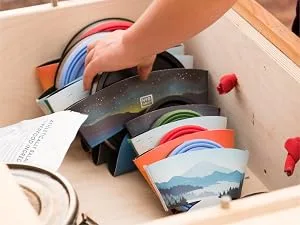 4-Pack of HYDAWAY 1-Quart Collapsible Insulated Bowls | Great for Camping RV Campervans Travel and Pets - PACKABLE - This dynamic dinnerware can fold down and fit into a backpack pocket or van compartment.