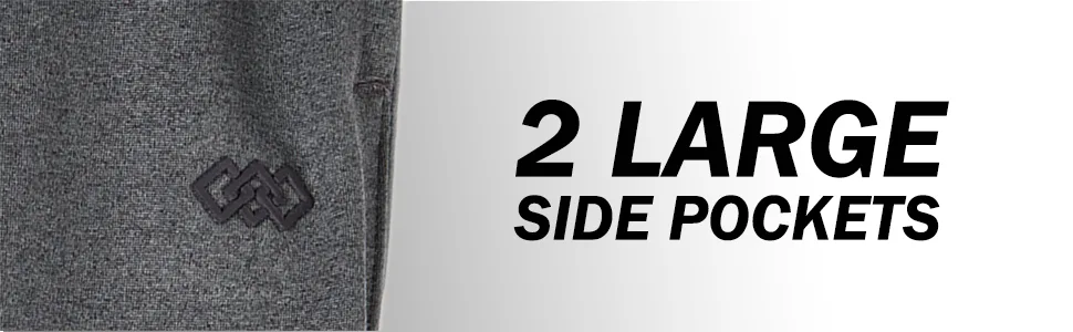 LEG3ND Mens Performance Joggers 2 Pack Stretch Mens Workout Pants Yoga Pants for Men Black/Grey Heather Medium - mens sweat pants men