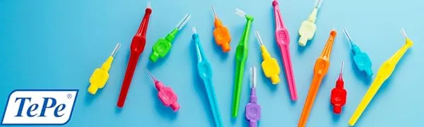 TEPE Interdental Brush Extra Soft Supersoft Dental Brush for Teeth Cleaning Pack of 8 Multi Pack Mixed Pack - product information 1