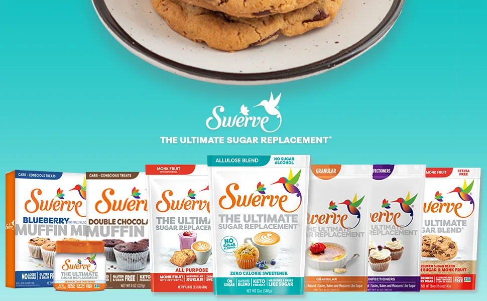 Swerve Chocolate Chips - Milk 9oz Bag (4pack) Milk 4 Pack - Swerve