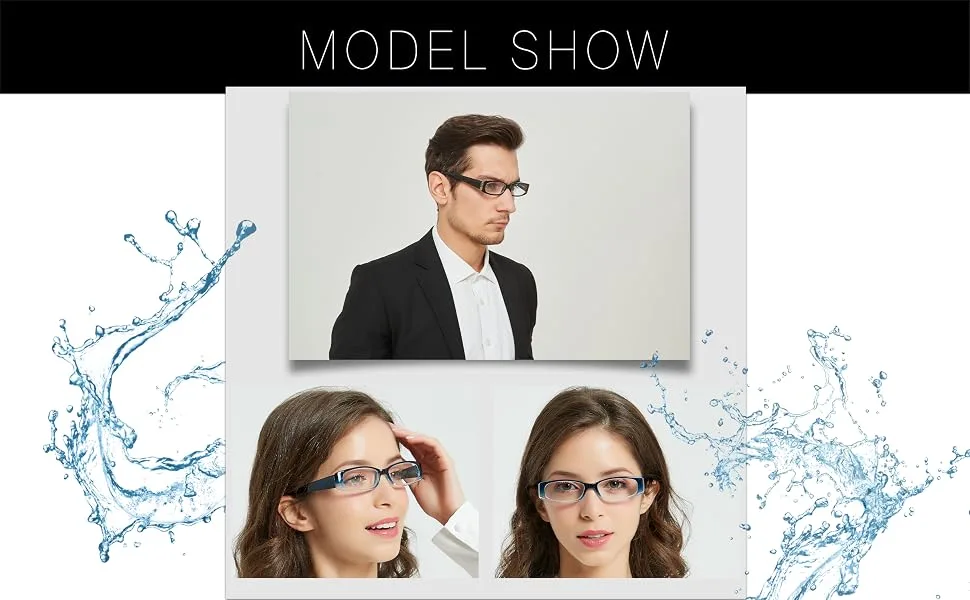 5 Pack Spring Hinge Reading Glasses Rectangular Fashion Quality Readers for Men and Women (5 Pack Mix 2.00) 5 Pack Mix 2.0 x - readers fashion for Men