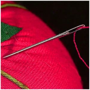 ForFine Sewing Needle Hand Embroidery Needles 5 Varieties Large Eye Stitching Needles (50 PCS) with 2 Versatile Wooden Needle Cases - product information 4