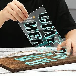 25 Pieces 4 mil Blank Stencil Material Mylar Template Sheets for Stencils 12 x 12 inches 12 x 12 inches 4 mil 25 packs - mylar stencil sheets