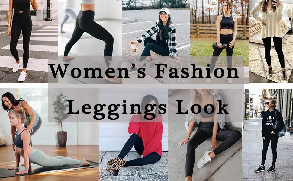 High Waisted Leggings for Women Pack-Black Active High Waisted Soft Tummy Control Workout Running Yoga Pants C-1 Pack Small-Medium 6-1 Pack Brown - leggings-5