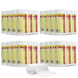 Ever Ready First Aid Sterile Krinkle Kerlix Type 4 1/2" x 4.1 Yds Latex Free 6 PLY Gauze Bandage Roll - 24 Count - 24 count