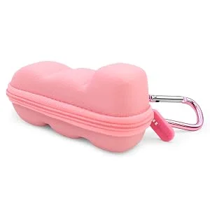 Casematix Pink Asthma Inhaler Travel Case Includes Case Only - case