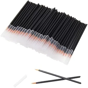 Hedume 300 Pack Disposable Eyeliner Brush Eyeliner Brush Applicator Eye Liner Wands for Makeup - product information 3