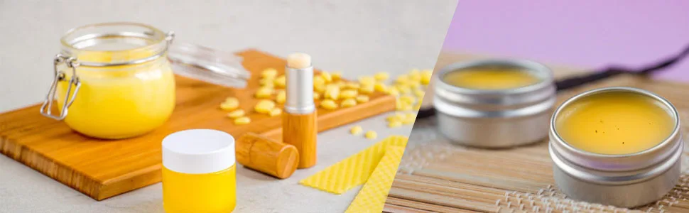 EricX Light Beeswax Bars 7oz 1oz for Each Beeswax Bars Pack of 7 Beeswax Bars Cosmetic Grade - beeswax