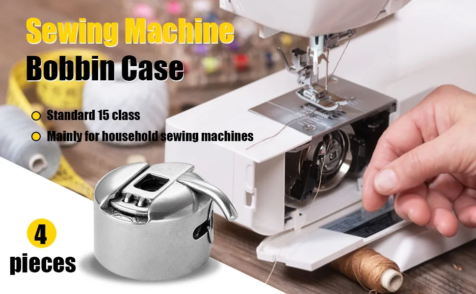 Sewing Machine Bobbin Case Stainless Steel Bobbin Case for Front Loading 15 Class Machines Suitable for Household Sewing Machine - product information 2