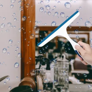 Squeegee for Shower Hand Held Rubber Glass Shower Squeegee with Hanging Hole Squeegee for Shower Glass Door Car Windows Multifunctional Squeegee Tool 3-Pack Multia - product information 4