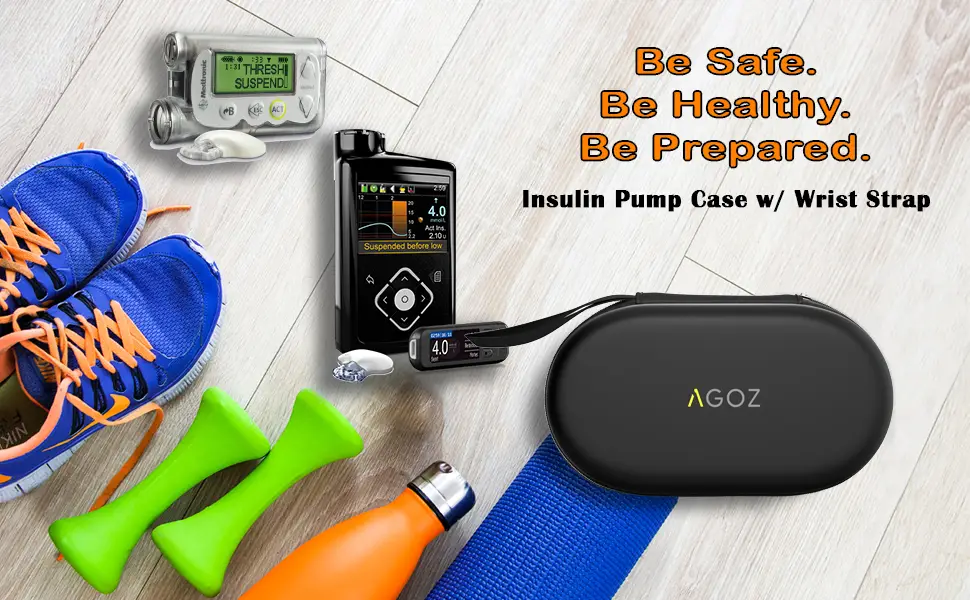 AGOZ Asthma Inhaler Case Zippered Protective Medical Pouch Cover with Wrist Strap (Purple) - Asthma Inhaler Zippered Protector Case Pouch Holster Cover Ventolin Proventil Symbicort Asmasal