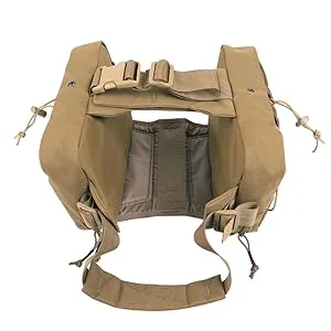EXCELLENT ELITE SPANKER Dog Pack Hound Dog Saddle Bag Backpack for Travel Camping Hiking Medium & Large Dog with 2 Capacious Side Pockets(COB) Coyote Brown - product information 4