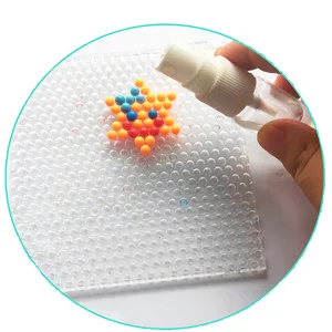 Vytung Water Fuse Bead 3600 Beads 24 Colors(6 Glow in Dark) 148 Designs Spray and Stick Refill Beads for Kids Beginners Activity Pack - beads