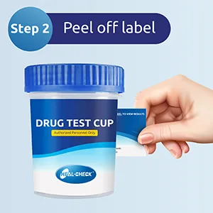 6 Pack Instant Drug Urine Test Cup 12 Panel Testing 12 Different Drugs Multi-Drug Screening Test Kit with Temperature Strip - easy to test multidrugs with multidrug urine test cup