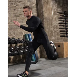 3 Pack Mens Mock Turtleneck Compression Shirts Long Sleeve Sun Protection Shirts Cooling Workout Gym Tops Undershirt Blkgry+grey+white Large - product information 5
