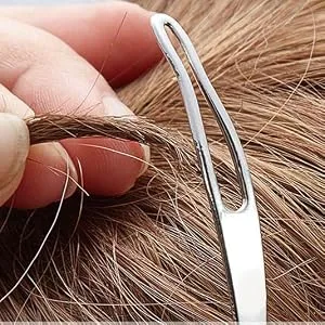 Dreadlock Crochet Needle 6 Crochet Hooks for Hair 2 Interlocking Tool for Locs Crochet Needle for Dreadlocks Hair Crochet Hook with Case 6 Hooks - interlocking tool