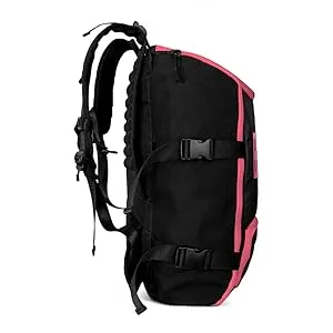 Bont Skates - Multi Sport Skate Backpack Travel Bag Small Size - Inline Ice Roller Speed Skating Cosmo Pink - smaller backpack
