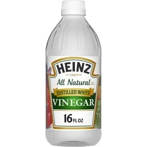 Heinz All-Natural Distilled White Vinegar 5% Acidity 16 Fl Ounce (2-Pack) - Heinz White Vinegar