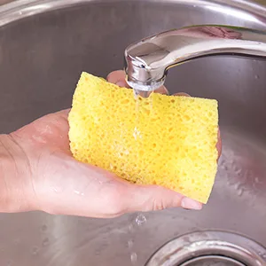 Heavy Duty Scrub Sponges Kitchen 24pcs Dual Side Cleaning Dish Sponges for Non-Coated Cookware Pocelain Bakeware and More Heavy Duty-24 24 Count - product information 3