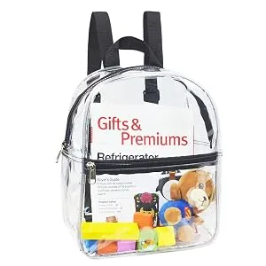 Clear Backpack Stadium Approved Heavy Duty Cold-Resistant Transparent PVC Backpack with Work Security Travel & Stadium(Pink) - clear bag