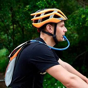1L Hydration Bladder Backpack for Hiking - Reusable Camping Water Container Cycling Storage Bottle Leak Proof Water Bladder Reservoir Bladder - Cycling Water Backpack Army Hydration Bladder KSI - water pack for hiking survival backpack with supplies hiking supplies water storage bladder