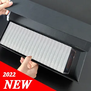 Trading Card Storage Box Toploader Storage Box Trading Card Holder Toploader Hobby Box for 800 Count Cards - 1 PACK Black - 04-3