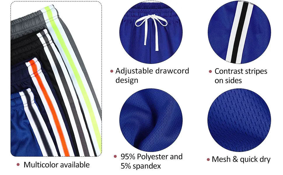 Resinta 4 Pack Toddler Boy Mesh Active Shorts Quick Dry Athletic Performance Basketball Shorts 3T Black Gray Navy Royal Blue - product information 3