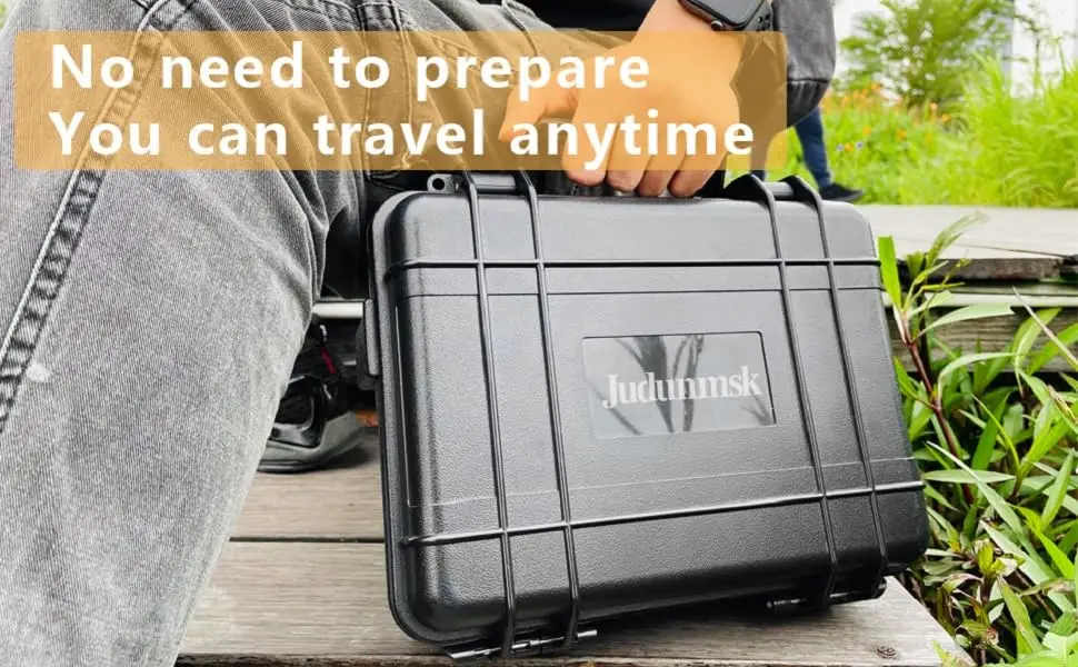 judunmsk Waterproof Hard Case for DJI Mini SE Compatible DJI Mini/DJI Mini SE Compact Portable Carrying Case for Mavic Mini SE Fly More Combo Professional Drone Accessories (Only Case) Mini Se Case - DJI MIni SE