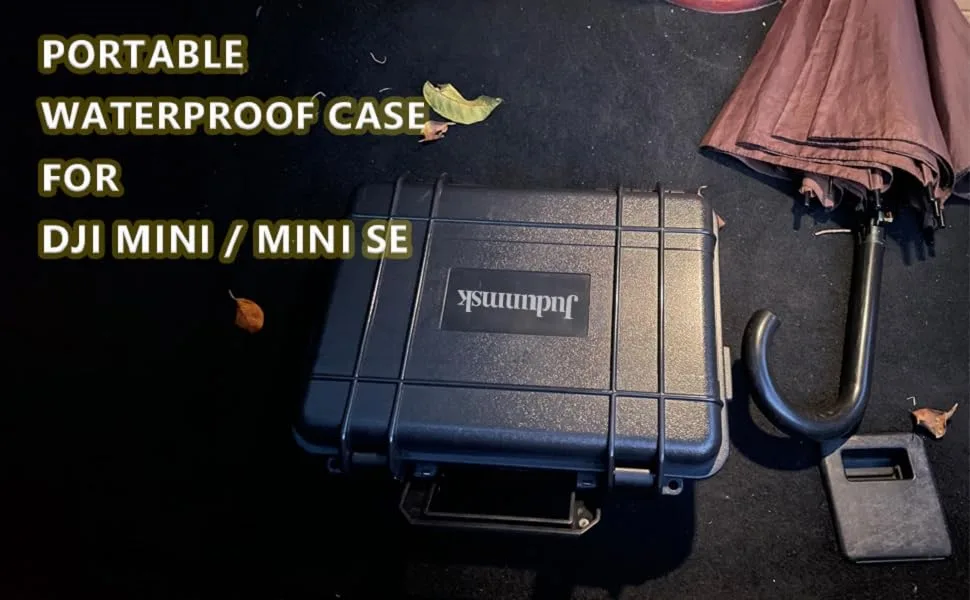 judunmsk Waterproof Hard Case for DJI Mini SE Compatible DJI Mini/DJI Mini SE Compact Portable Carrying Case for Mavic Mini SE Fly More Combo Professional Drone Accessories (Only Case) Mini Se Case - DJI mini se case