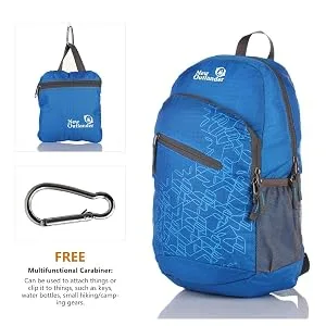 Outlander Packable Handy Lightweight Travel Hiking Backpack Daypack-Dark Blue-L 33L Dark Blue - product information 3