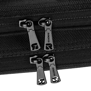 Chomeiu Travel Makeup Case Professional Cosmetic Makeup Bag Organizer Accessories Case Tools Case (Medium Black) B Medium Black - product information 7