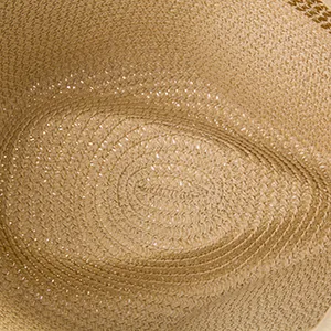 Fancet Packable Straw Fedora Panama Sun Summer Beach Hat Cuban Trilby Men Women 55-64cm XX-Large 16010-beige - teardrop crown no lining breathable summer