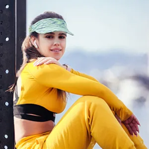 FORBUSITE Women Visor Caps for Running and Sport - Headband & Packable V206s-multi - V206-2