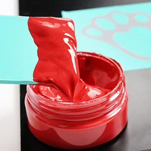 She Love Pack of 5 Screen Printing Squeegees Self-Adhesive Screen Stencil Printing Squeegee Rubber Squeegee Screen Printing Tools for Applying Chalk Paste or Ink 5PCS Standard Squeegee - product information 3
