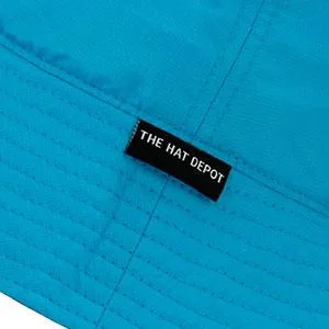 The Hat Depot Lightweight Quick Dry Polyester Packable Nylon Bucket Sun Hat Small-Medium 1. Light - Neon Lime - product information 4