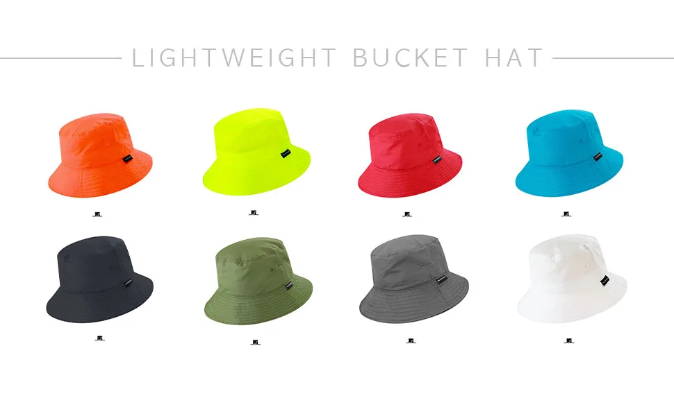 The Hat Depot Lightweight Quick Dry Polyester Packable Nylon Bucket Sun Hat Small-Medium 1. Light - Neon Lime - product information 6