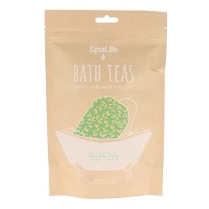 SpaLife Naturally Infused Bath Tea (Green Tea (6 Count)) - green tea bath tea