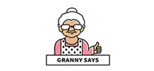 GRANNY SAYS Wicker Storage Baskets Waterproof Wicker Basket with Handles Woven Storage Bins for Pantry Kitchen and Bathroom Brown 2-Pack Medium Brown - GRANNY SAYS Brand Logo