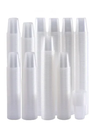 Turbo Bee 500Pack 9 OZ Clear Plastic Cups Cold Party Drinking Cups Transparent Plastic Cups Bulk Disposable Cups for Wedding Thanksgiving Christmas Party 500pack-9oz - product information 12