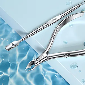4pcs Cuticle Trimmer Set Professional Cuticle Trimmer with Cuticle Pusher Built-in Spring Cuticle cutters for nails Durable Cuticle Nippers Set Cuticle Remover for Fingernails and Toenails (Silver) 4 Count - cuticle trimmer