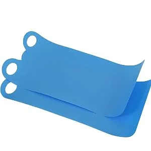 Superio Snow Slider Mat Flexible Snow Sled Flying Carpet Roll up Sleds for Kids and Adults 54" Lightweight Plastic Snowboard Sled-2 Pack Blue/Green - product information 6