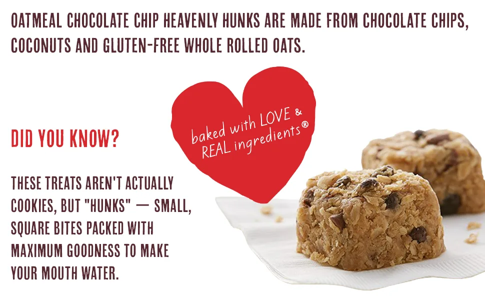 Heavenly Hunks Birthday Cake 6 oz Bag - 6 Pack Birthday Cake 6 Ounce (Pack of 6) - bites scout heavenly hunks bits cream pie muffins raisin waffles aussie coconut frozen madeline best