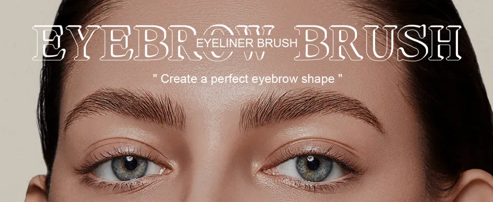 BS-MALL Eyebrow Brush Extra thin Eyeliber Brush For Concealer Outlining Eyebrows Eyelid for Liner Pack of 2 - product information 26