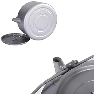Boundless Voyage Camping Single-Layer Coffee Cup & Titanium Kettle with Folding Handle Filter Big Capacity Pot Outdoor Tableware Drinkware 700ml kettle - product information 2