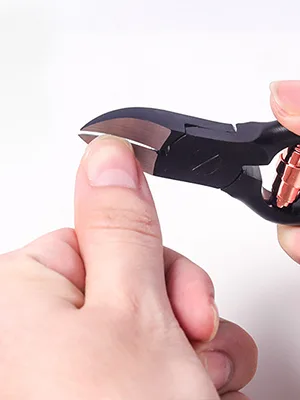 FERYES Precision Toenail Clippers for Thick or Ingrown Toenails - Secure and Stylish Design Thick Nail Clipper - W/Leather Case - nail clipper for thick nails